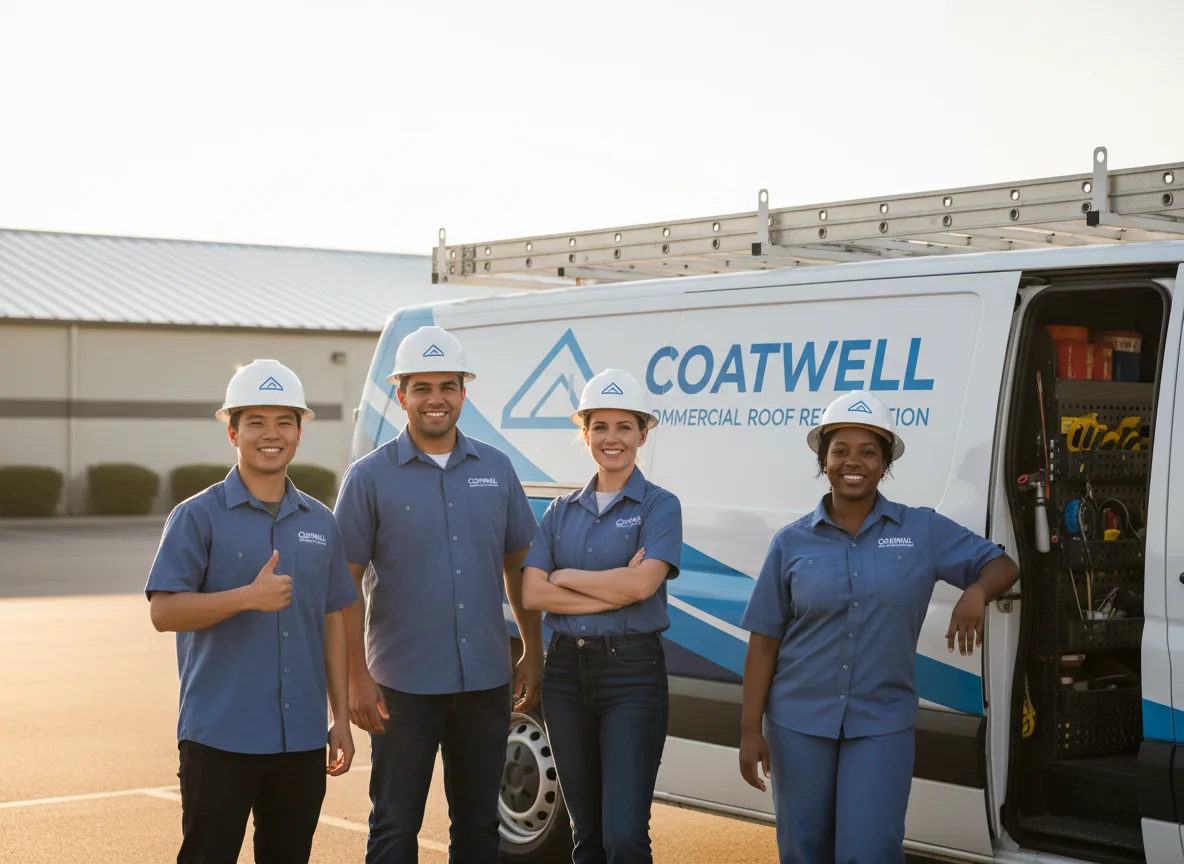 Commercial roof coating company in Dover, MO